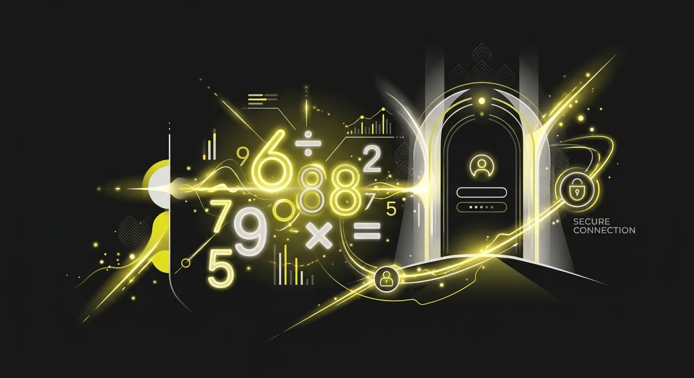 Analisis Visual Angka Keberuntungan dan Antarmuka Login Digital